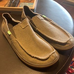 Sanuk Men’s VagaBond Tripper Slip-on Loafers size 12